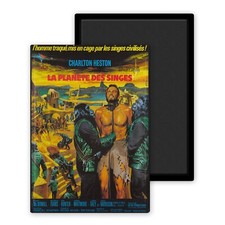 La planète des singes Affiche Film Cinéma-Magnet Frigo 54x78mm