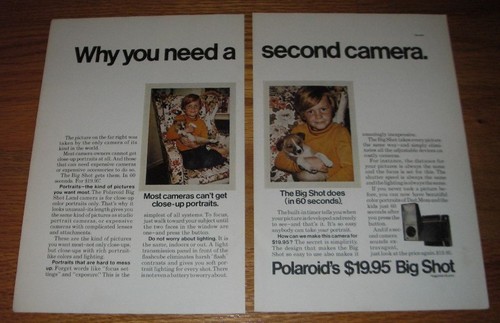 1972 polaroid big shot - 1972,