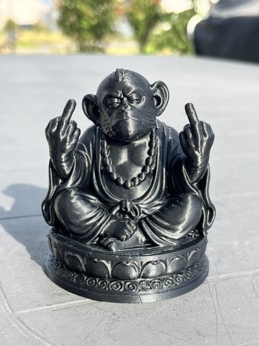 Statue singe bouddha - statue,