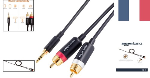 Câble audio auxiliaire - câble, 3,5