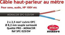 Câble HP au mètre sono PRO 2