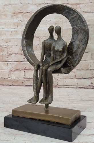Figurine bronze originale - en,