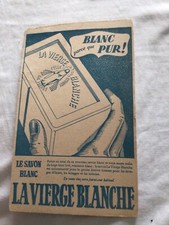 PUBLICITÉ ANCIENNE LE SAVON