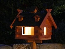 Maison D'Oiseaux Maisons D'Oiseaux Avec Éclairage Solaire Type 8