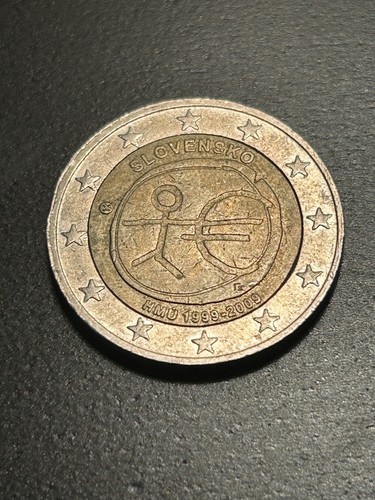 Pièce commémorative euros - 2,