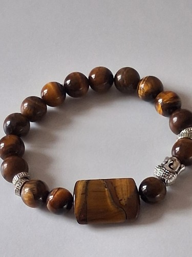 Bracelet oeil tigre homme - bracelet,