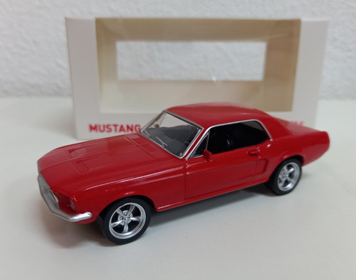 Ford mustang 1968 rouge - ford,