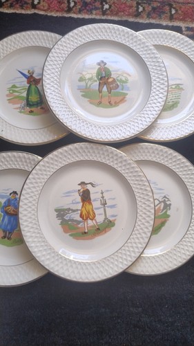 Assiettes dessert - assiettes, à