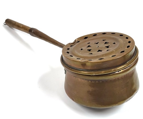Chauffe lits cuivre - chauffe-lits, en