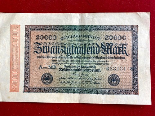6429 billet allemagne 20000 - -,