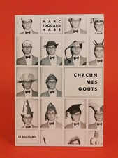 MARC-ÉDOUARD NABE - CHACUN MES GOUTS - LE DILETTANTE - 1998 - 2nd ÉDITION