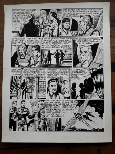 Planche originale giordan - originale,