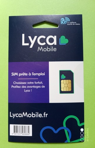 Carte sim triple lycamobile - carte,