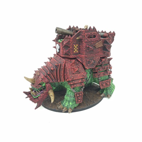 Ork squiggoth painted forge - squiggoth,