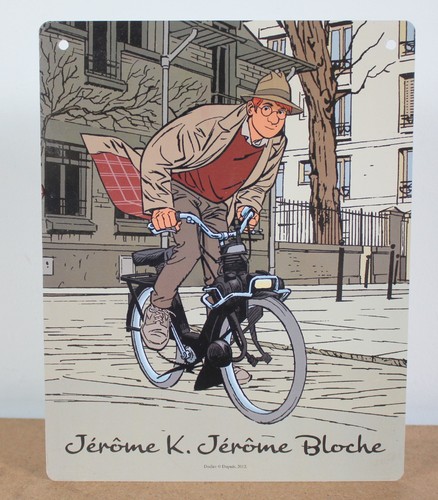 Plaque émaillée jérôme - plaque, k