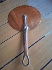 Ancien Couvercle en cuivre rouge De  Casserole Cuisine, Bel Etat