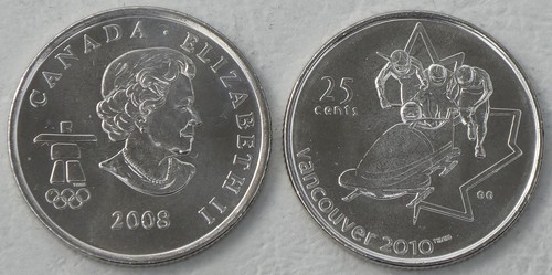 Kanada cents monnaie - 25,