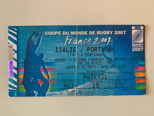 Ticket match rugby - match,