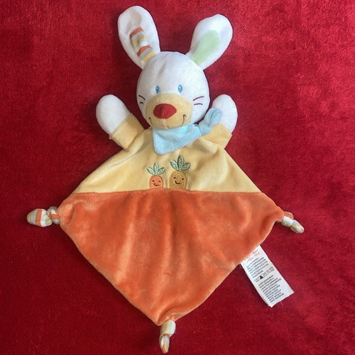 Doudou plat lapin - plat,