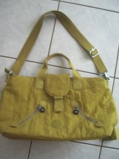 Beau SAC KIPLING bandoulière et porte-monnaie vert en très bon état