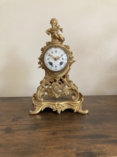 Pendule borne style louis - pendule,