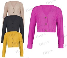 Femmes Chunky Câble Cardigan