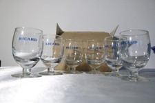 Vintage lot de 6 verres à