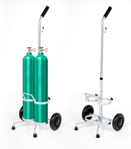 Oxygen cylinder cart pcs - oxygen,