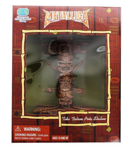 Statue totem tiki metallica - statue, de