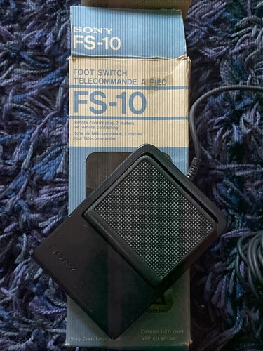 Sony foot switch 10 - sony,
