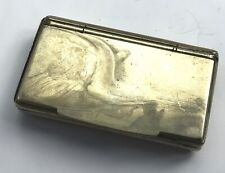 ANCIEN PYROGÈNE BOÎTE A ALLUMETTES ARGENTÉE OLD PYROGEN SILVER MATCH BOX