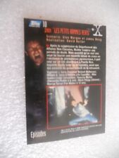 carte x files n°10 2X01 les
