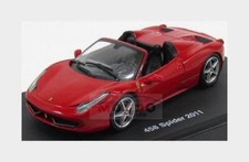 1:43 EDICOLA Ferrari 458 Italia Spider Cabriolet 2011 Red ABFGT012