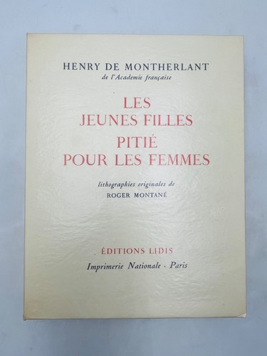 Montherlant les jeunes - montherlant,
