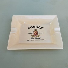 Cendrier Jameson Irish Whiskey vintage bar advertising ceramic