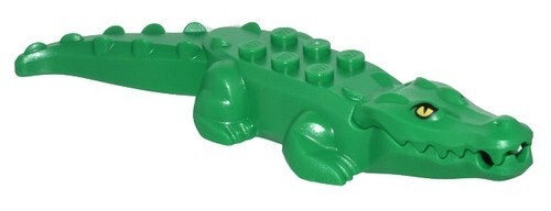 Lego 18904c05pb01 alligator - lego,