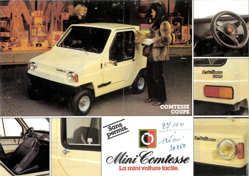 Catalogue brochure voiturette
