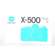 Minolta X-500 Mode D 'em Ploi