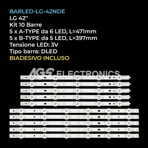 Kit barres strip led lg - strip,