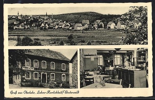 Carte postale oberlahr - carte, /