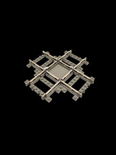 Lego® train rails 9V chemin de fer voie ferrée 4519 intersection rails de croise