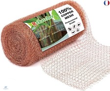 Grillage Anti Limace de 12,7cm x 6 m, Grillage Anti Rongeur Crypté Double 