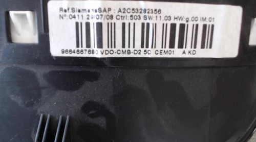 Compteur peugeot 407 phase - 407,