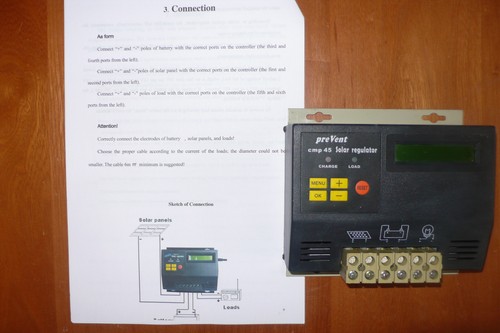 Regulateur panneaux solaire - regulateur,