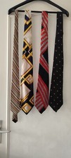 Cravates Soie Pierre CARDIN - Lot de 4