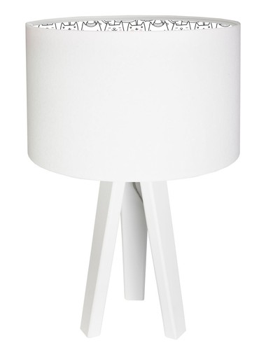 Blanc lampe chevet - blanc, enfants