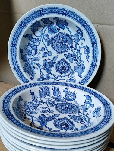 Assiettes creuses anglaise - 5,