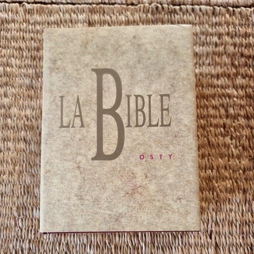 Bible osty éditions france - éditions,