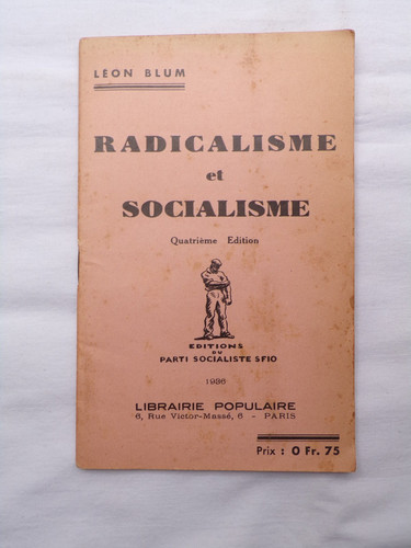 Radicalisme socialisme - radicalisme,
