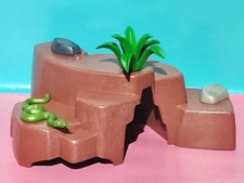 PLAYMOBIL SCÈNE ROCHE SERPENT PLANTE OUEST DÉSERT OASIS 70949 BELEN NEUF